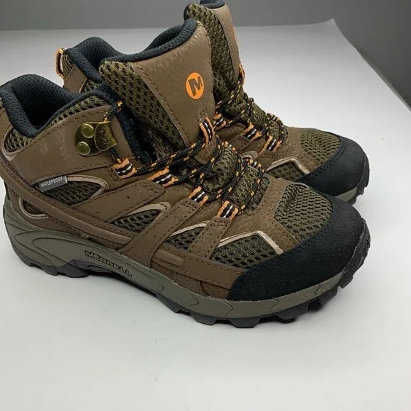 Merrell Moab kids size 2 waterproof - Picture 5 of 6